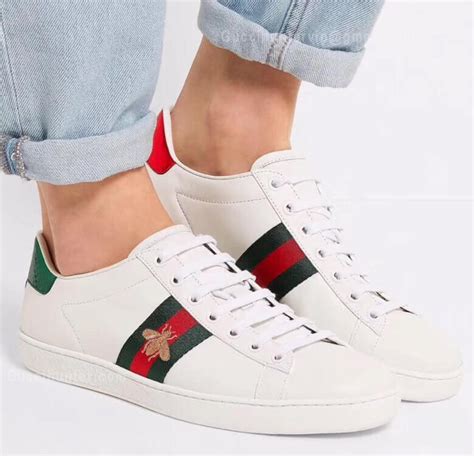 gucci ace embroidered replica shoe price|knockoff gucci shoes.